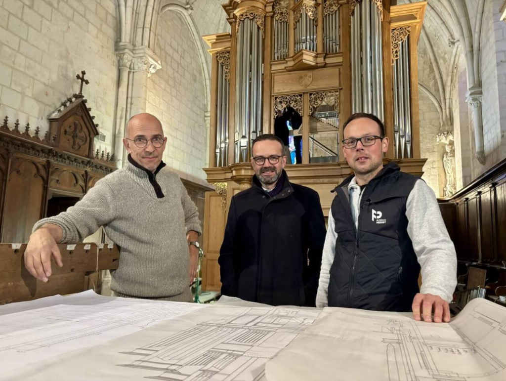 Hubert Brayé, Denis Epié et Florian Proust.